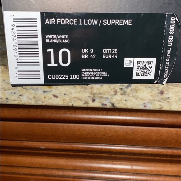 Nike Air Force One supreme edition main image 6